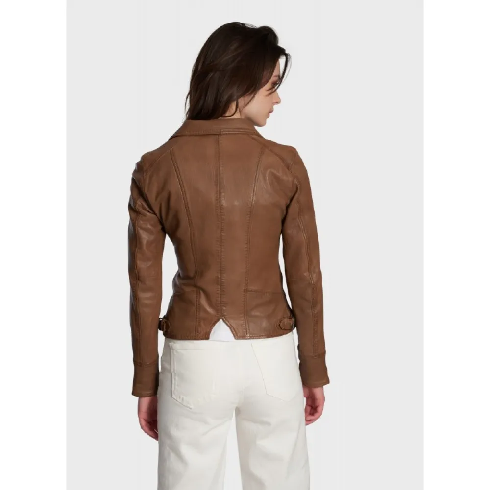 Camera Cognac - Blouson En Cuir Veritable^OAKWOOD Fashion