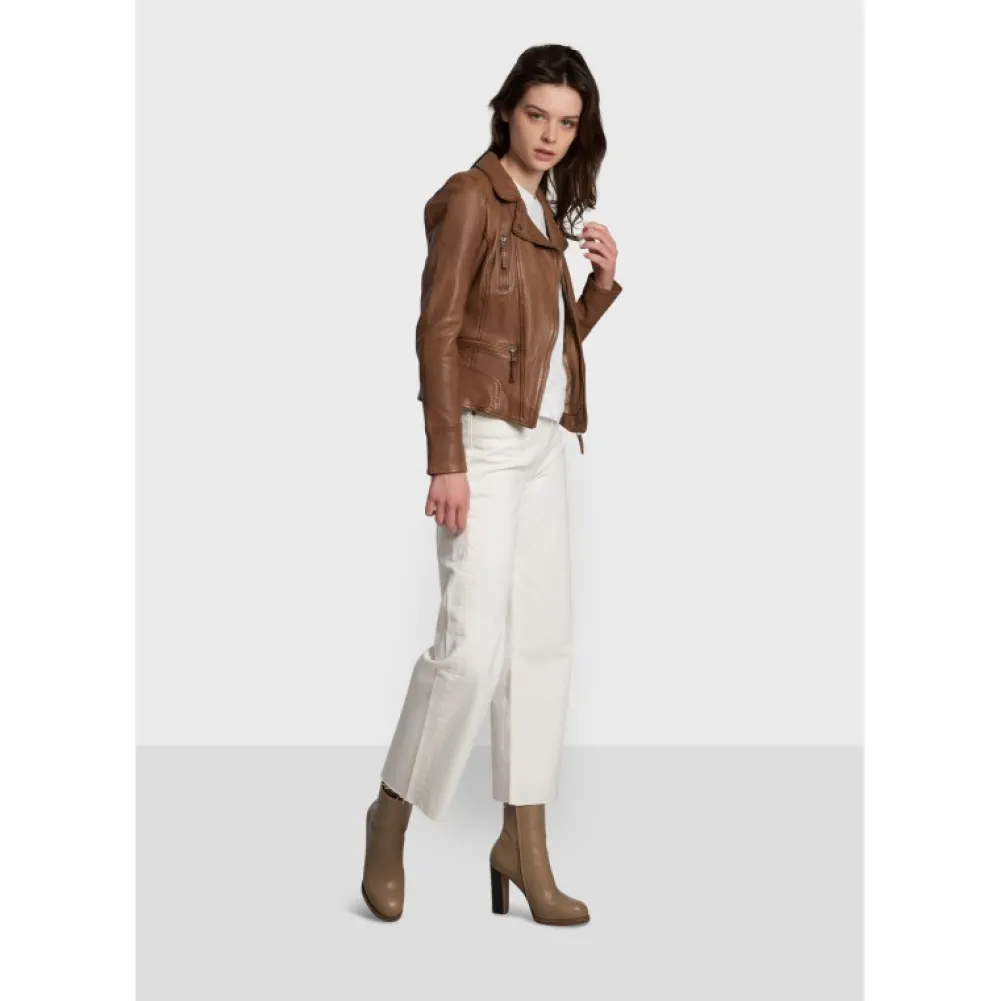 Camera Cognac - Blouson En Cuir Veritable^OAKWOOD Fashion