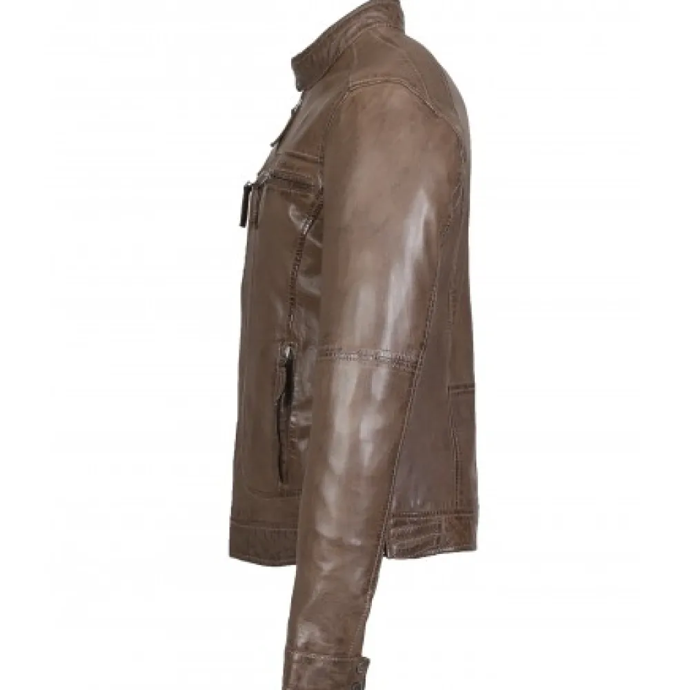 Casey Cafe - Blouson En Cuir Veritable^OAKWOOD Outlet