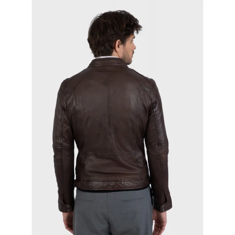 Casey Marron - Blouson En Cuir Veritable^OAKWOOD Flash Sale