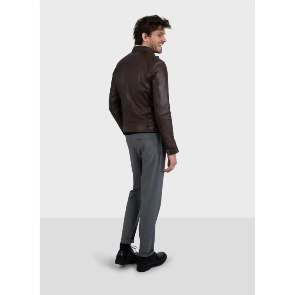 Casey Marron - Blouson En Cuir Veritable^OAKWOOD Flash Sale