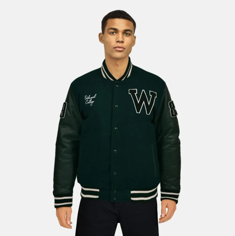 College Noir - Blouson En Cuir Veritable^OAKWOOD Flash Sale
