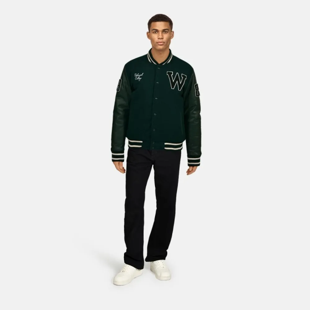 College Noir - Blouson En Cuir Veritable^OAKWOOD Flash Sale