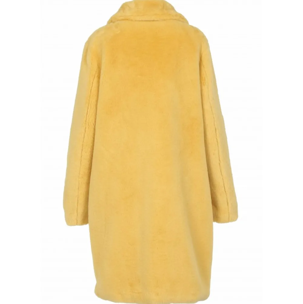 Cyber Jaune - Manteau Long En Fausse Fourrure^OAKWOOD Best