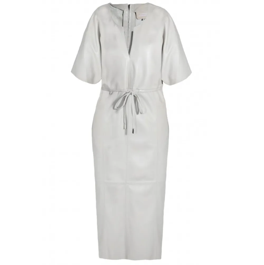 Dance Beton - Robe Fourreau En Cuir Veritable^OAKWOOD Shop