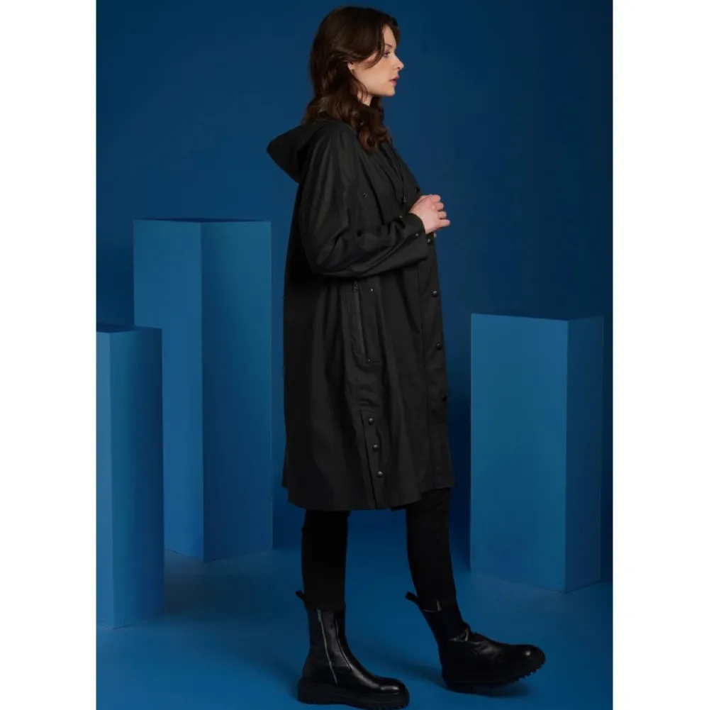 Deluge Noir - Manteau Imperméable En Polyester^OAKWOOD New