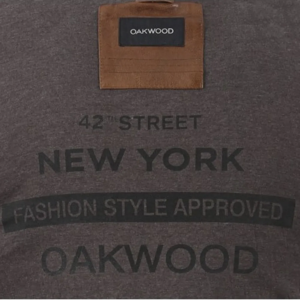 Drink Tan - Blouson En Cuir Veritable A Capuche Amovible^OAKWOOD Outlet