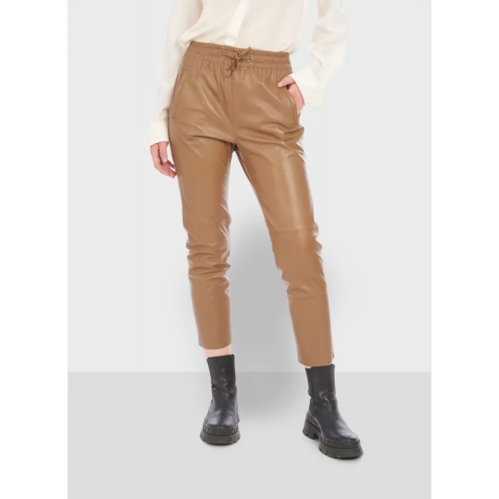 Gift Cafe - Pantalon Jogpant Cuir Veritable^OAKWOOD Flash Sale