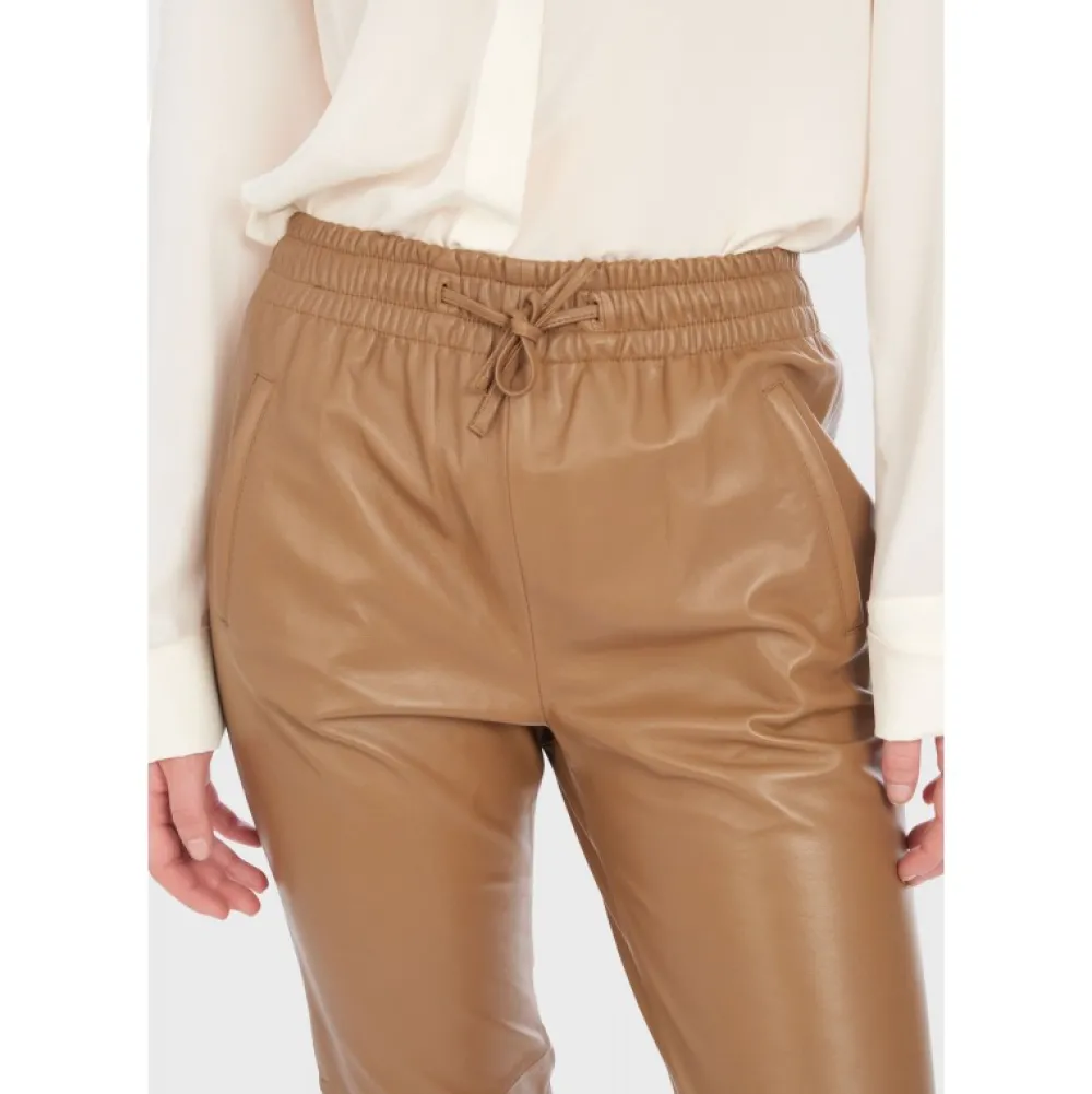 Gift Cafe - Pantalon Jogpant Cuir Veritable^OAKWOOD Flash Sale