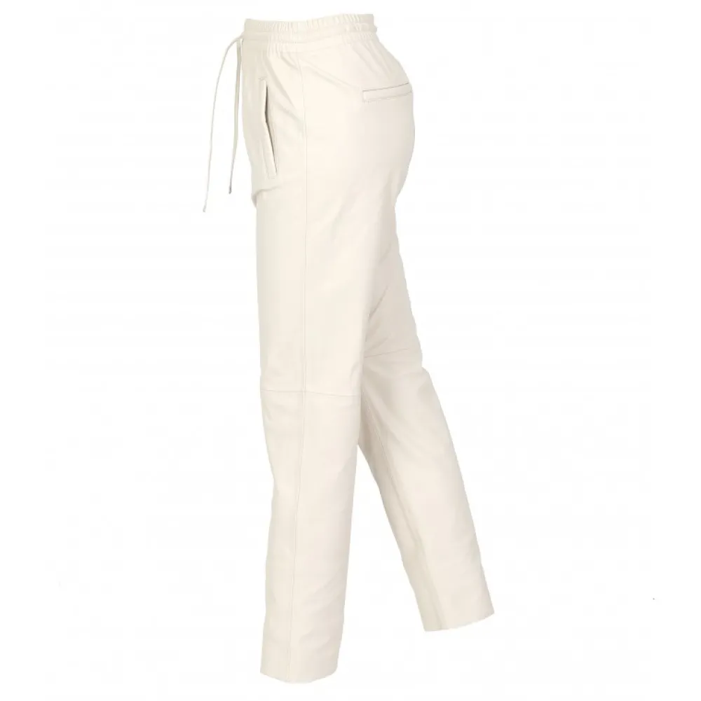 Gift Coquille - Pantalon Jogpant Cuir Veritable^OAKWOOD Discount