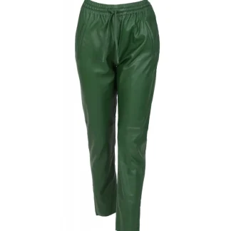 Gift Emeraude - Pantalon Jogpant Cuir Veritable^OAKWOOD Sale