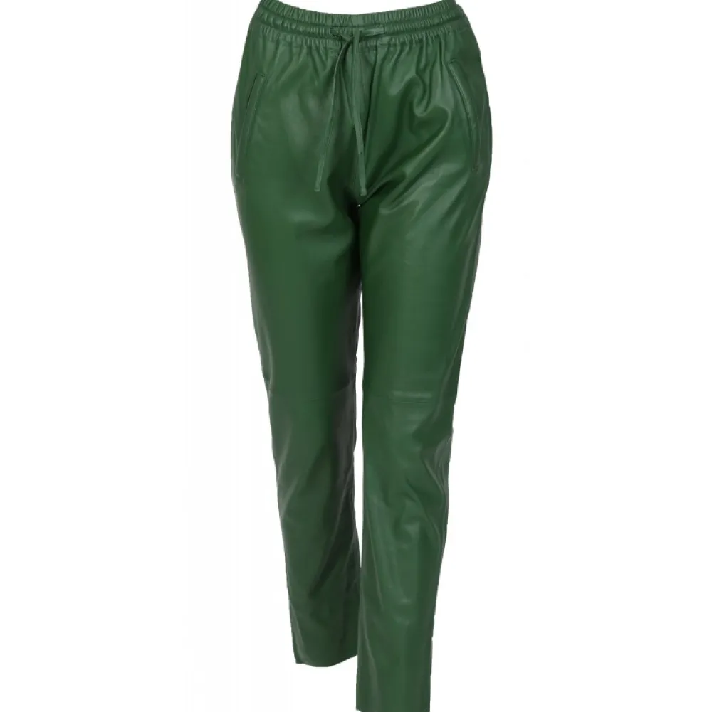 Gift Emeraude - Pantalon Jogpant Cuir Veritable^OAKWOOD Sale