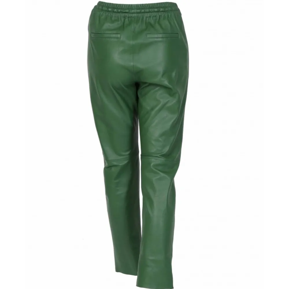 Gift Emeraude - Pantalon Jogpant Cuir Veritable^OAKWOOD Sale