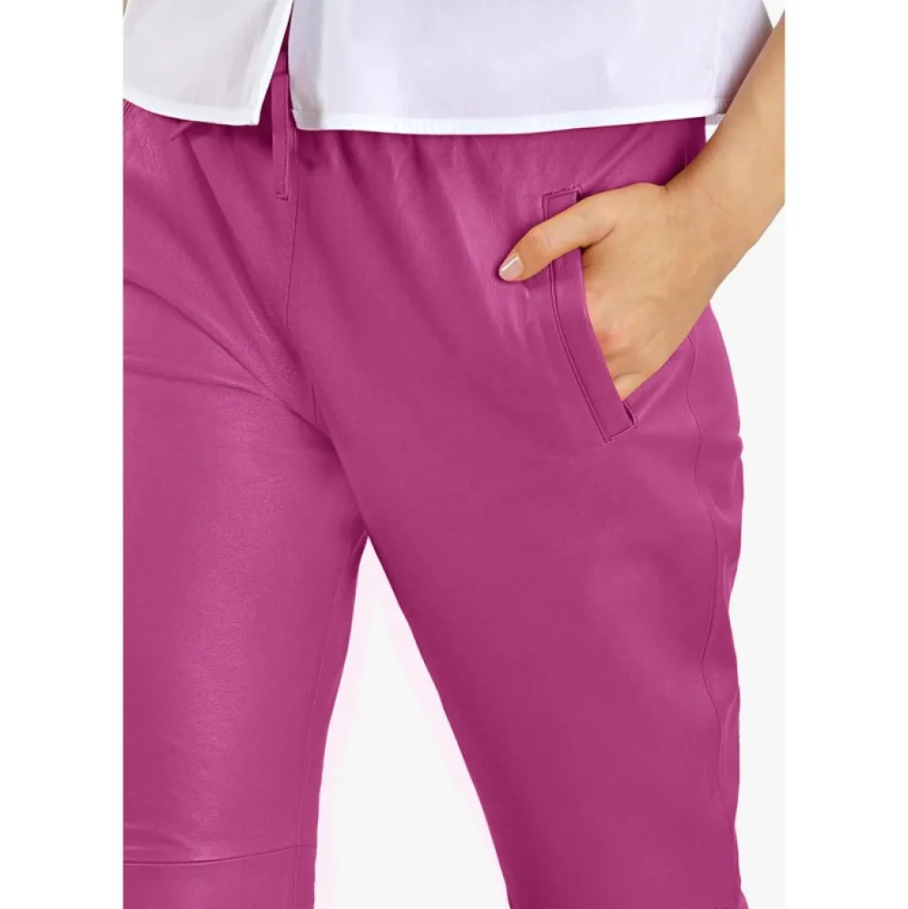 Gift Mauve - Pantalon Jogpant Cuir Veritable^OAKWOOD Store