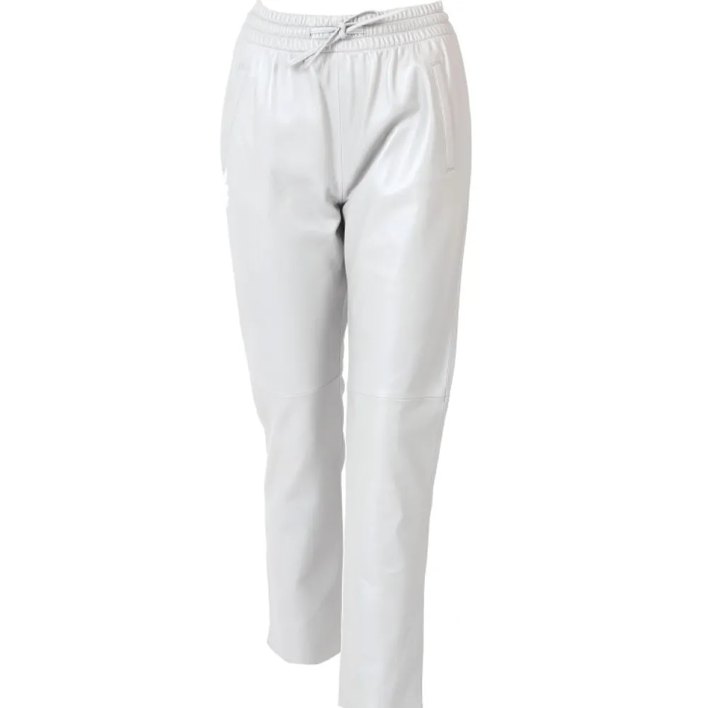 Gift Metal Silver - Pantalon Jogpant Cuir Veritable^OAKWOOD Store
