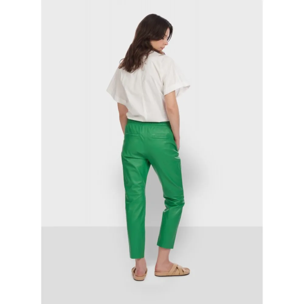 Gift Vert - Pantalon Jogpant Cuir Veritable^OAKWOOD Shop