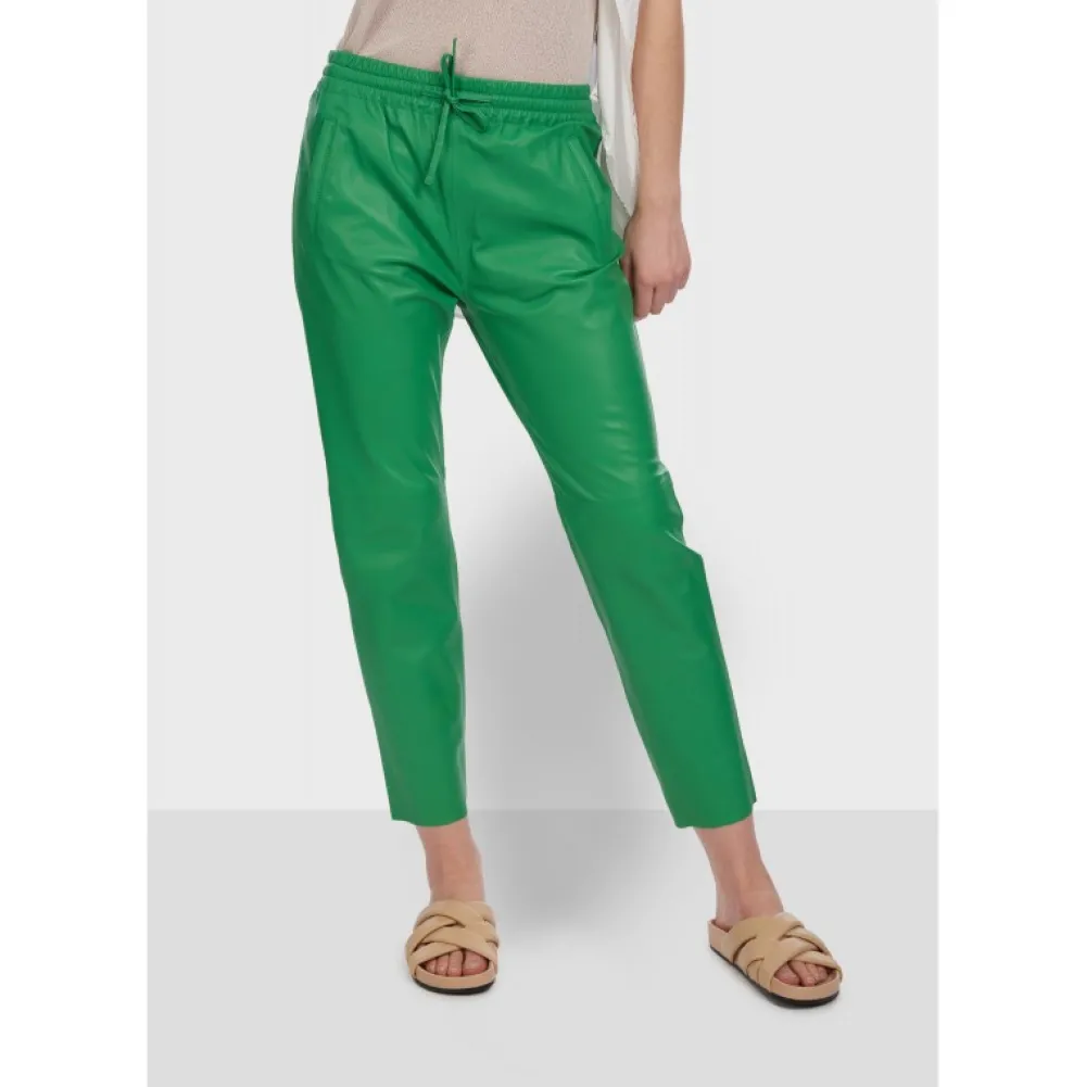 Gift Vert - Pantalon Jogpant Cuir Veritable^OAKWOOD Shop