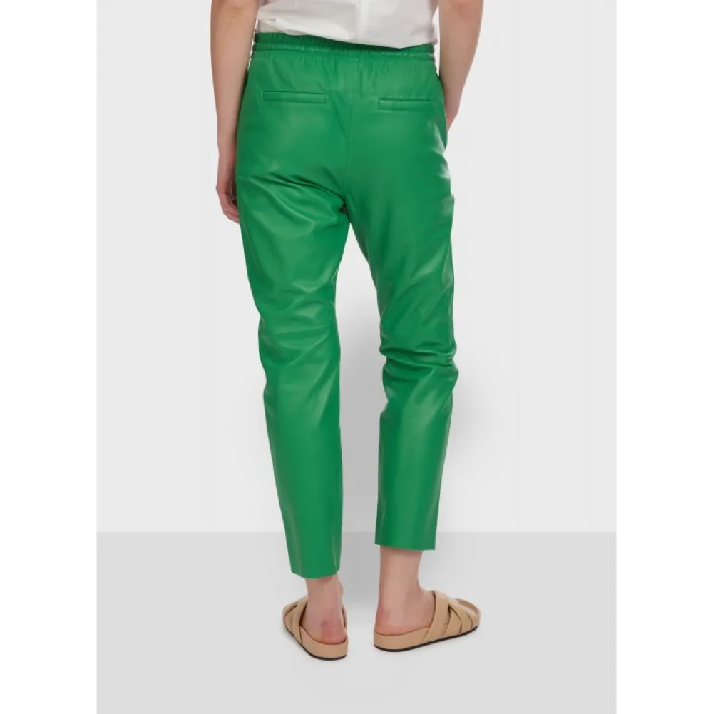 Gift Vert - Pantalon Jogpant Cuir Veritable^OAKWOOD Shop