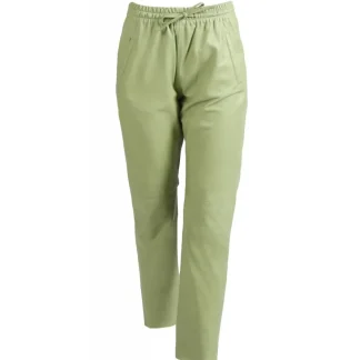 Gift Vert Clair - Pantalon Jogpant Cuir Veritable^OAKWOOD Hot