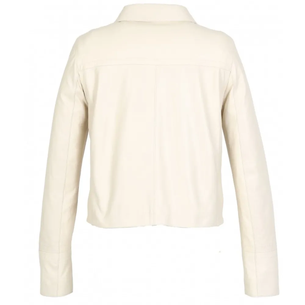 Grace Coquille - Veste Courte En Cuir Veritable^OAKWOOD Cheap