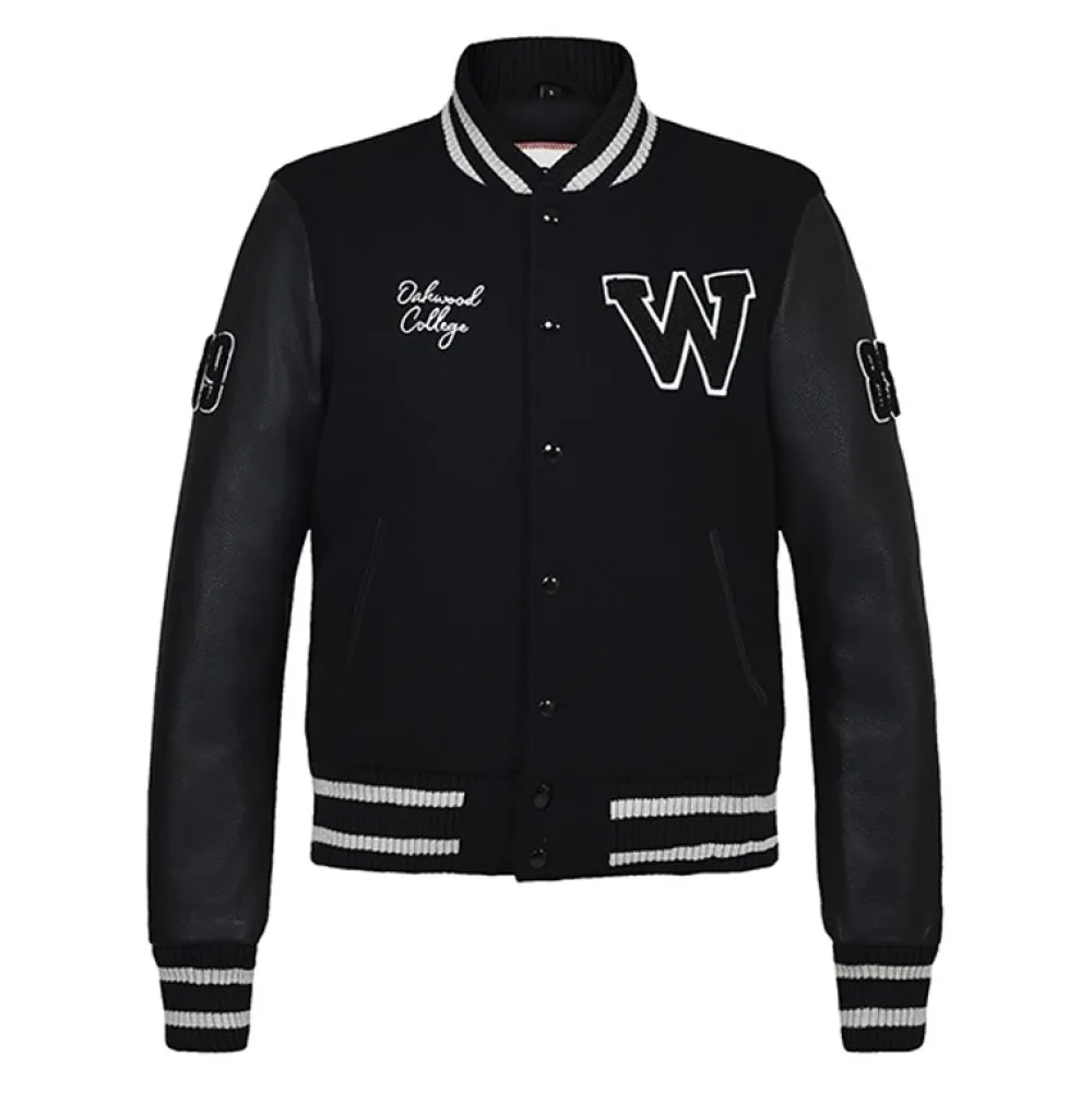 Graduate Noir - Blouson En Cuir Veritable^OAKWOOD Best Sale