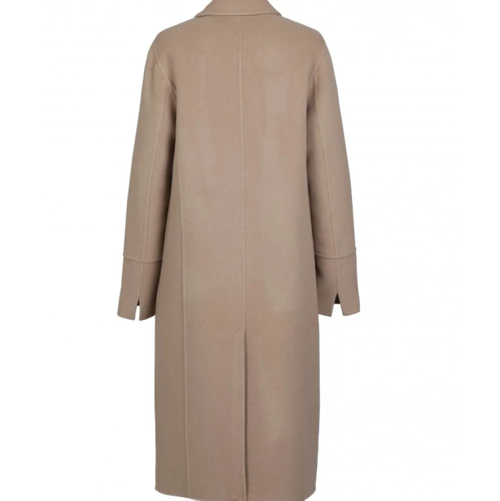 Helsinki Taupe - Manteau En Laine Melangee^OAKWOOD Online