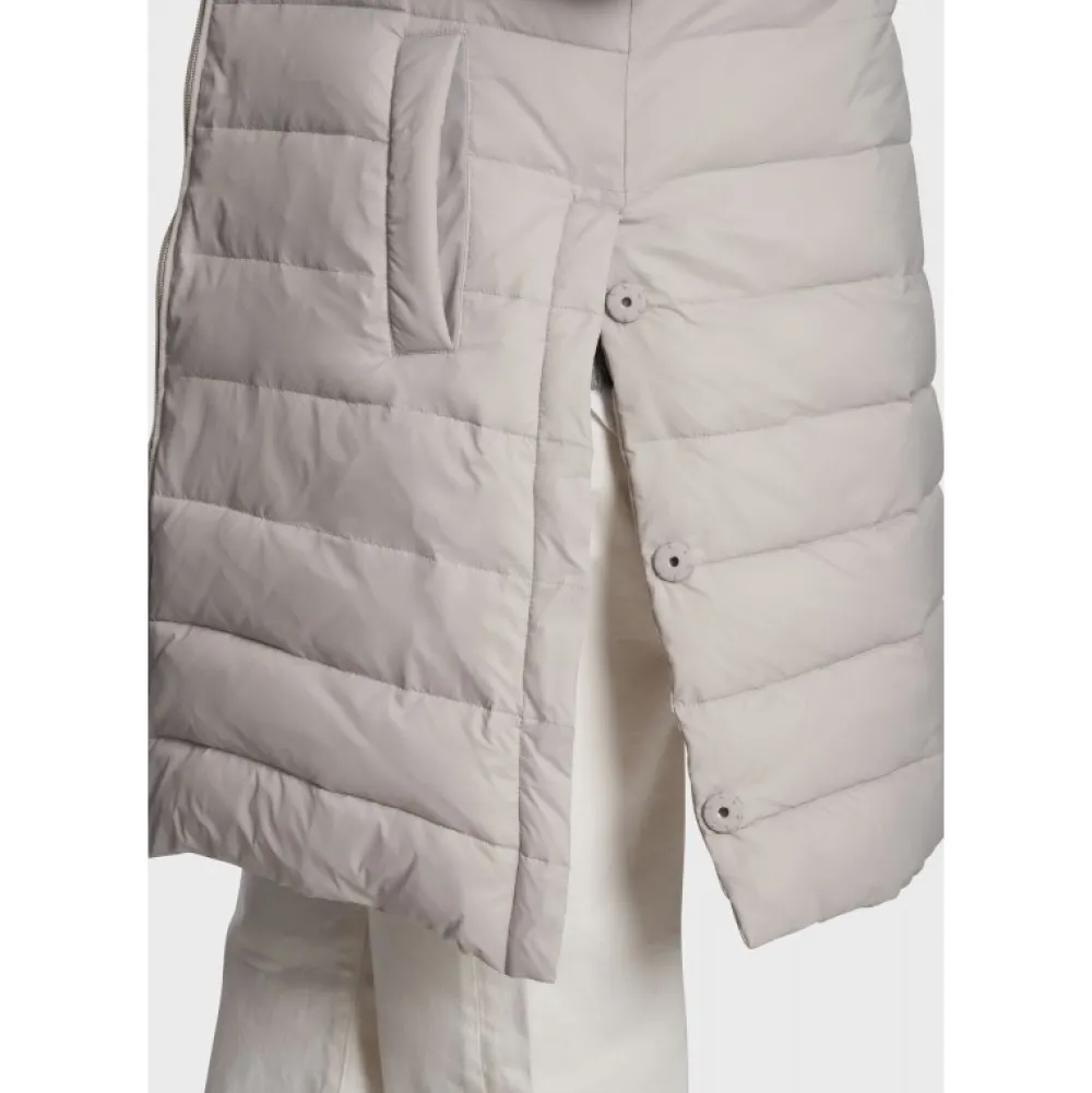 Maggy Gris Clair - Longue Doudoune Sans Manches^OAKWOOD Fashion