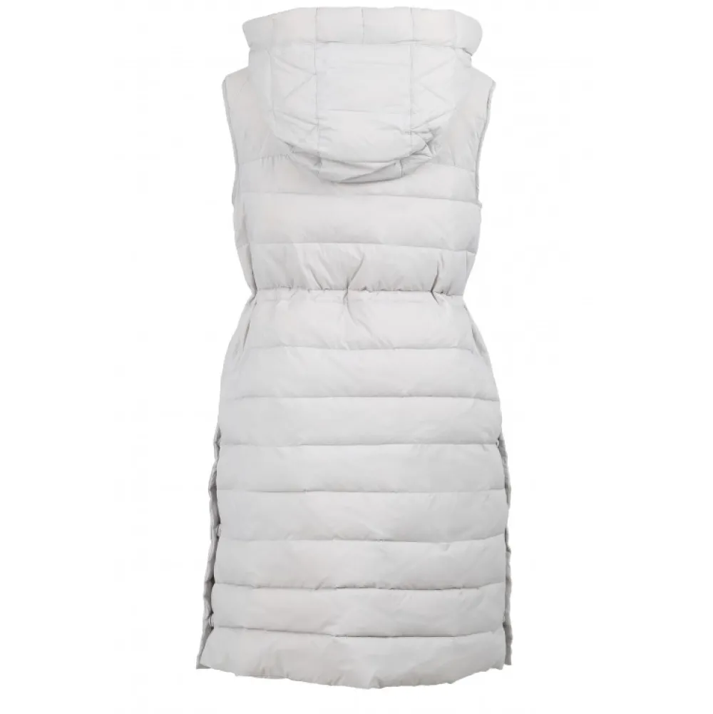 Maggy Gris Clair - Longue Doudoune Sans Manches^OAKWOOD Fashion