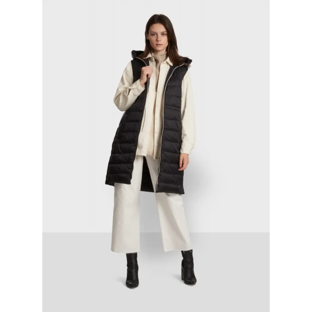 Maggy Noir-Noir - Longue Doudoune Sans Manche^OAKWOOD Sale