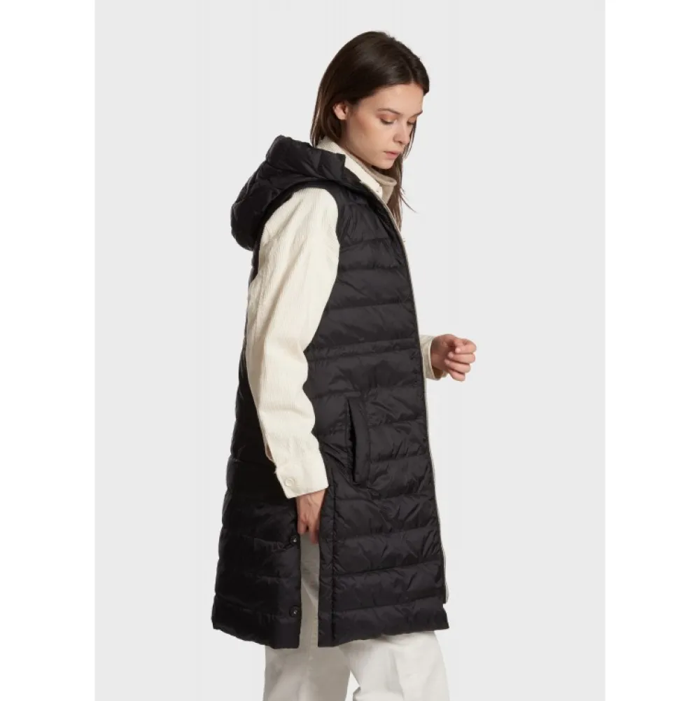 Maggy Noir-Noir - Longue Doudoune Sans Manche^OAKWOOD Sale
