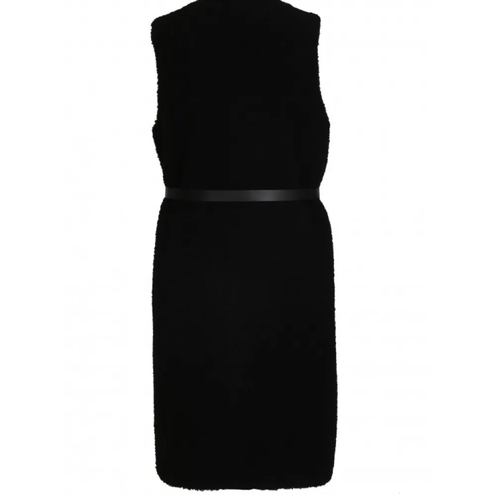 Matcha Noir - Manteau Sans Manche En Fausse Fourrure Bouclee^OAKWOOD Clearance