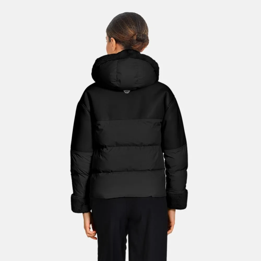 Mina Noir - Blouson En Fausse Fourrure / Nylon^OAKWOOD Best