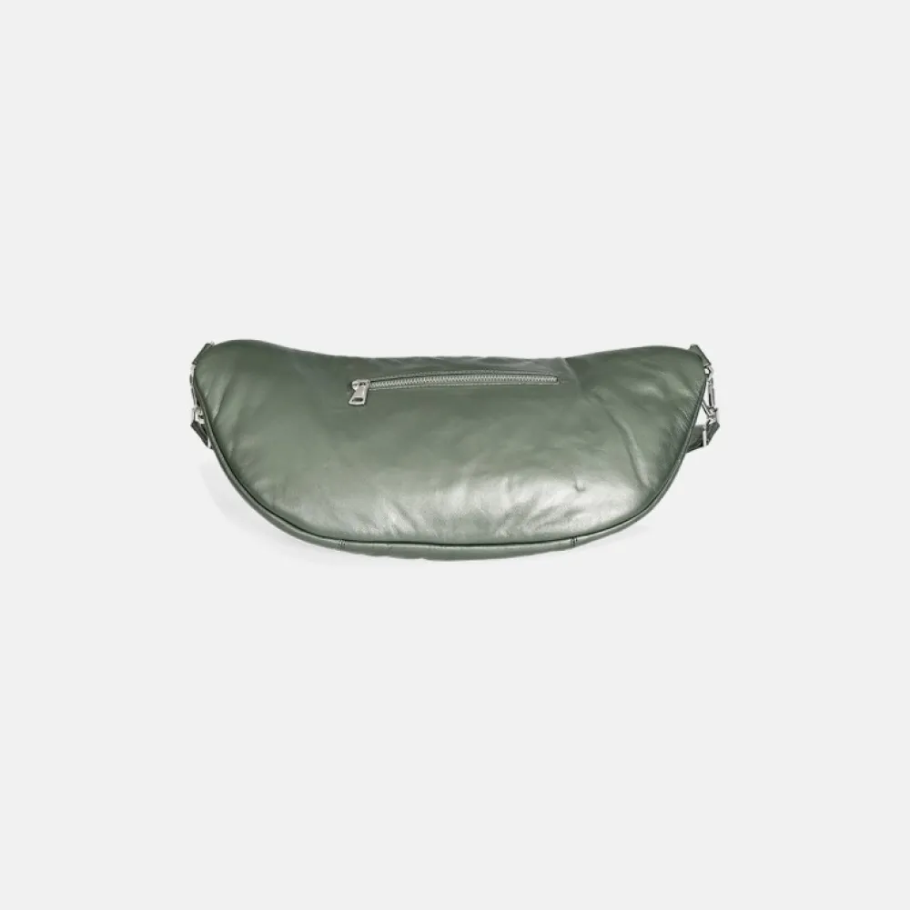 Murillo Metal Vert Fonce - Sac En Bandouiliere En Cuir Veritable^OAKWOOD Discount