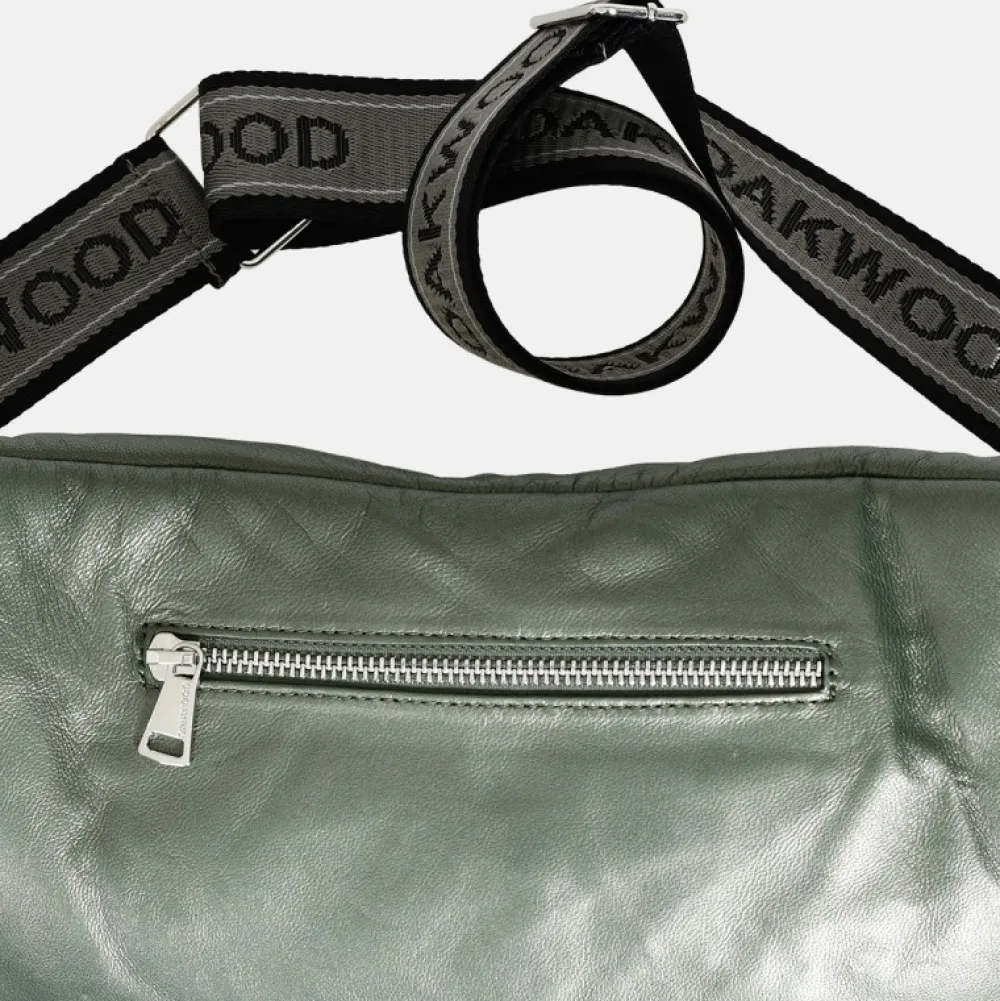 Murillo Metal Vert Fonce - Sac En Bandouiliere En Cuir Veritable^OAKWOOD Discount