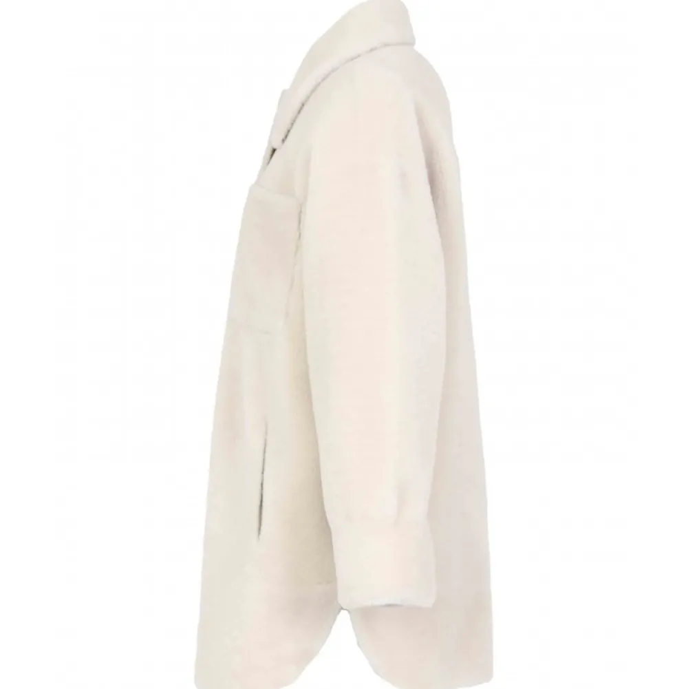 Perfume Neige Kaki - Manteau Surchemise Reversible Effet Mouton Retourne^OAKWOOD Best