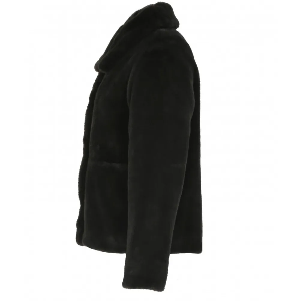 Possession Gris Fonce - Manteau Court En Fausse Fourrure^OAKWOOD Discount