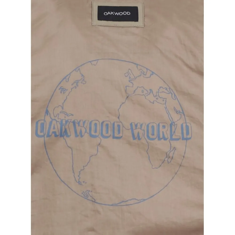 Stan Beige - Blouson En Cuir Veritable Inspiration Veste En Jeans^OAKWOOD Discount