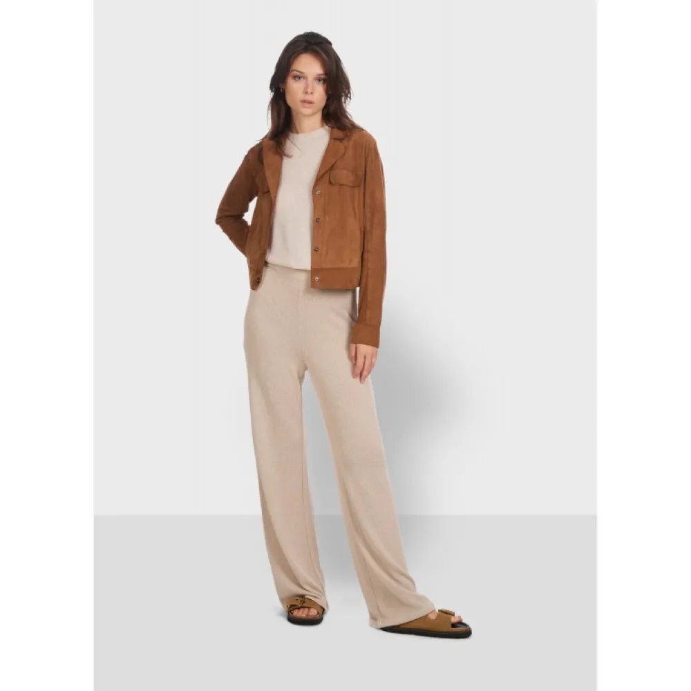 Taste Tobacco - Veste Courte En Cuir Veritable De Chevre Velours^OAKWOOD Cheap