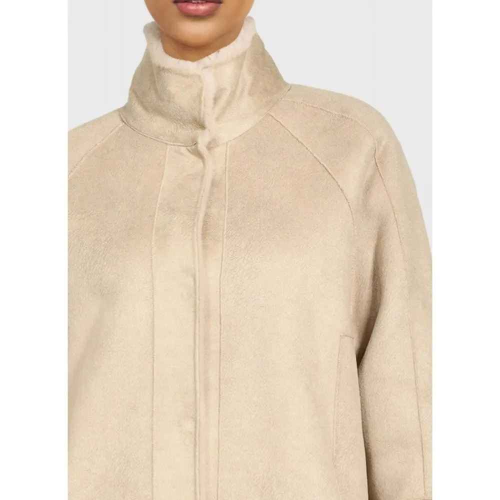 Thalia Cafe . Manteau En Laine Reversible^OAKWOOD Best