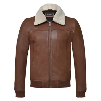 Trader Porto - Blouson Inspiration Bombardier En Cuir Veritable^OAKWOOD Best Sale
