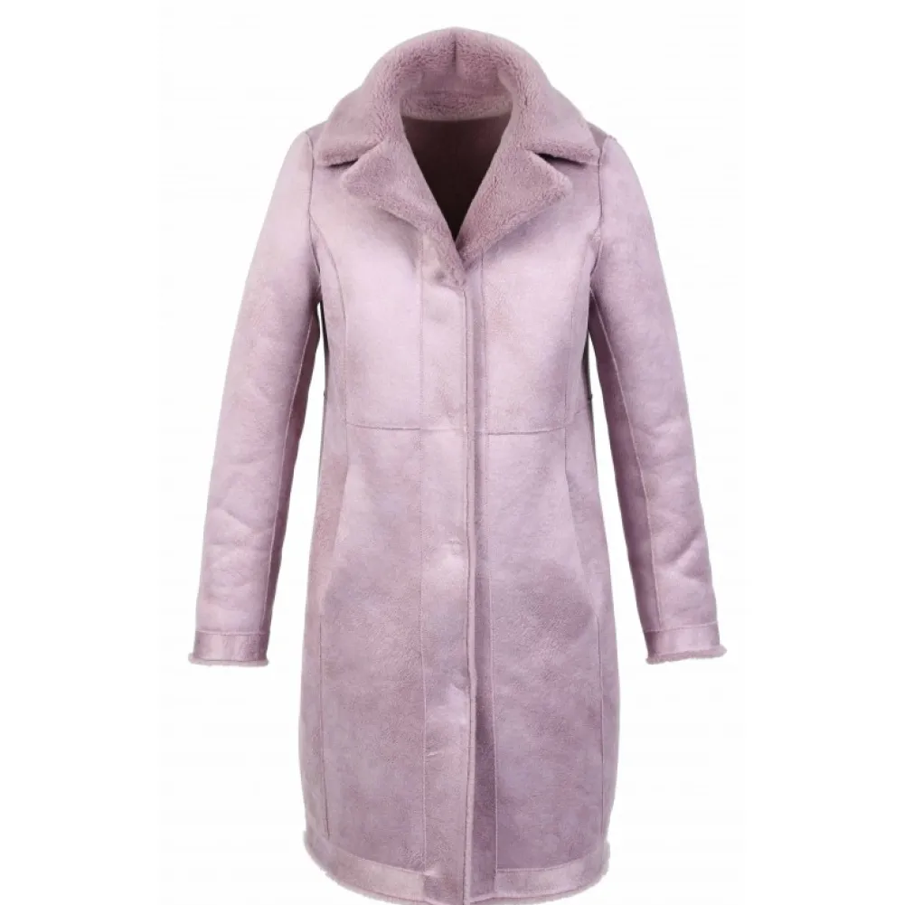 Venus Lilas - Manteau Reversible En Laine^OAKWOOD Best Sale