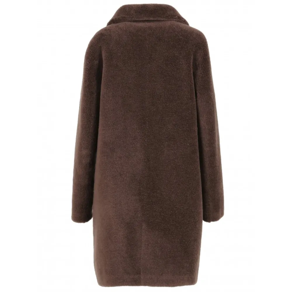 Venus Marron - Manteau Reversible En Laine^OAKWOOD Hot