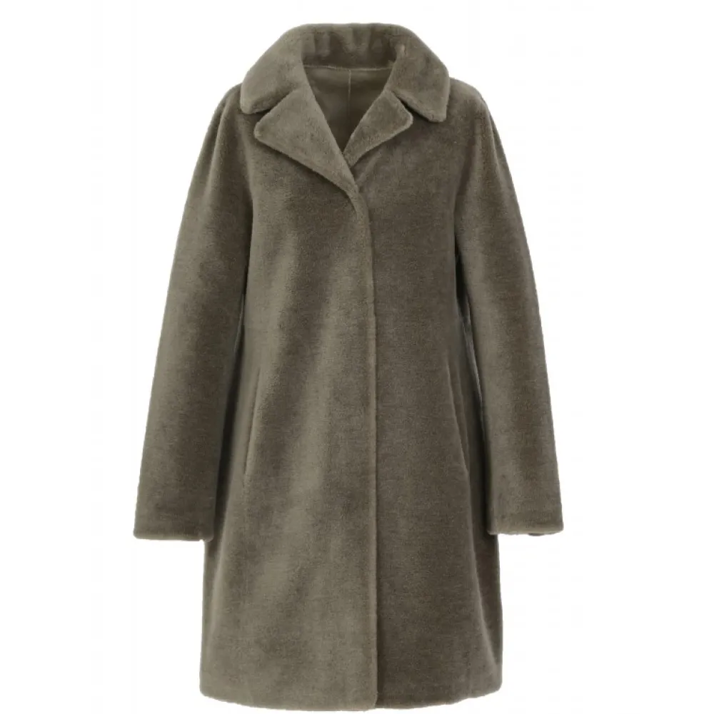 Venus Vert Pale - Manteau Reversible En Laine^OAKWOOD Cheap