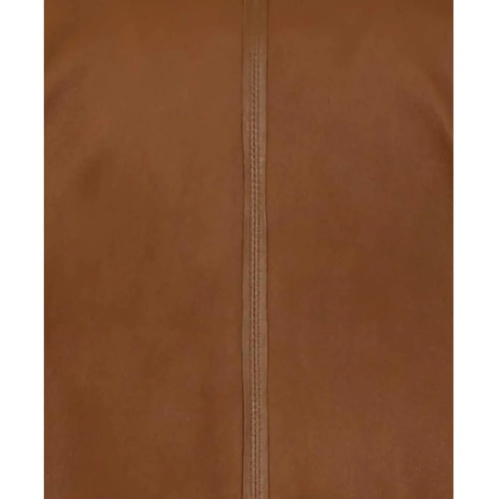 Volga Fauve - Veste Courte En Cuir Veritable^OAKWOOD Cheap